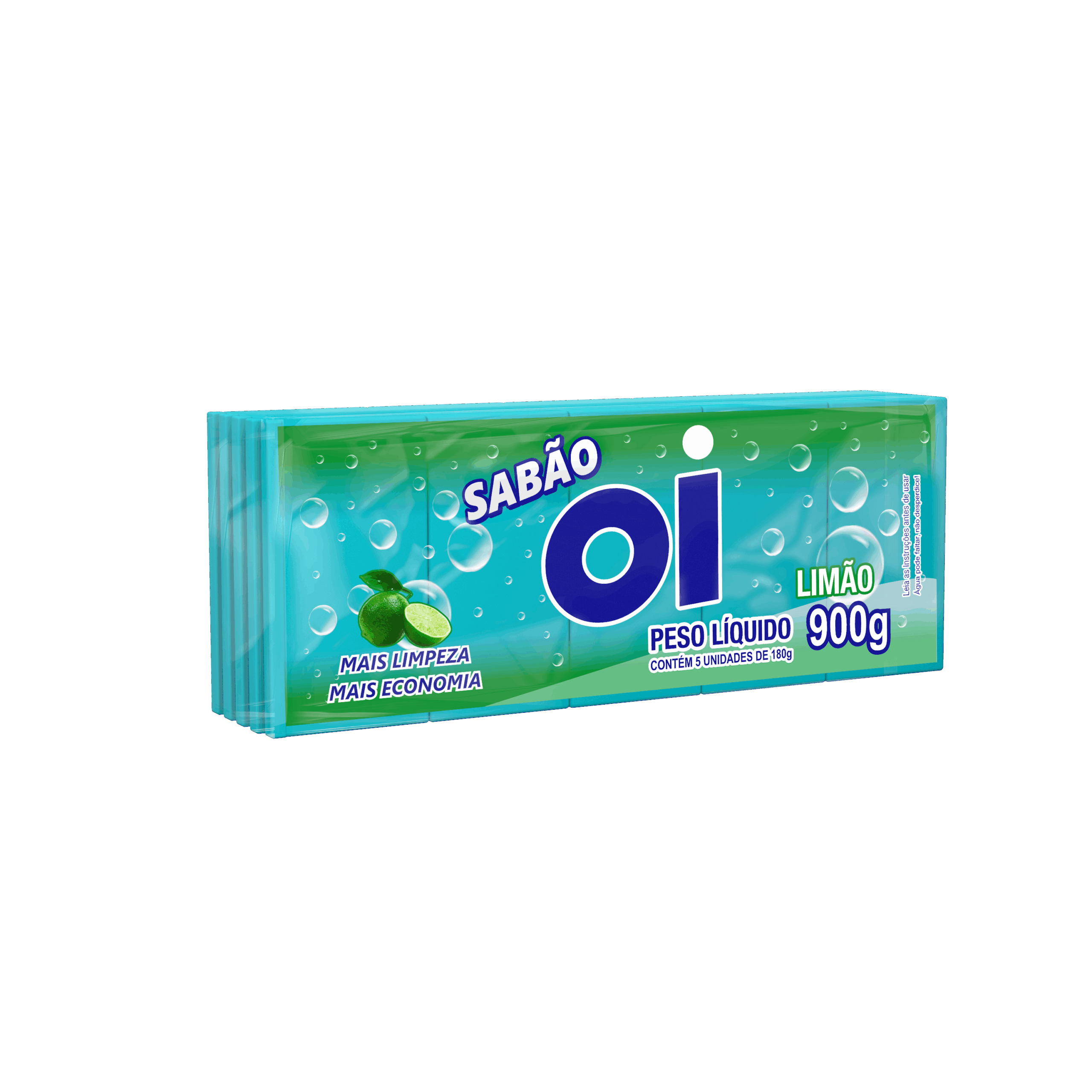 Sabão em Barra Limão 900g OI