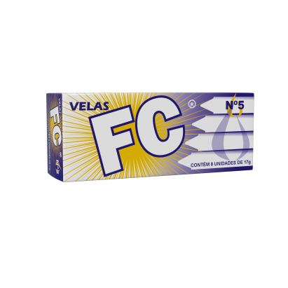 Vela FC Nº5 Extra Cartucho