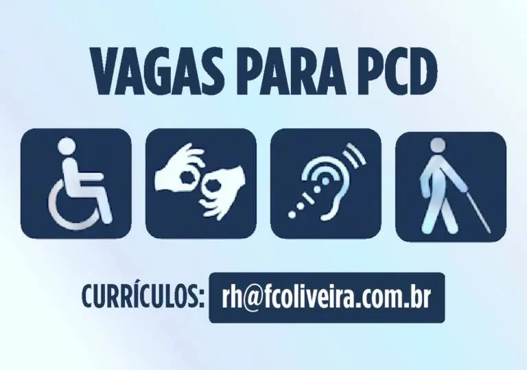 Vagas de emprego para PCD